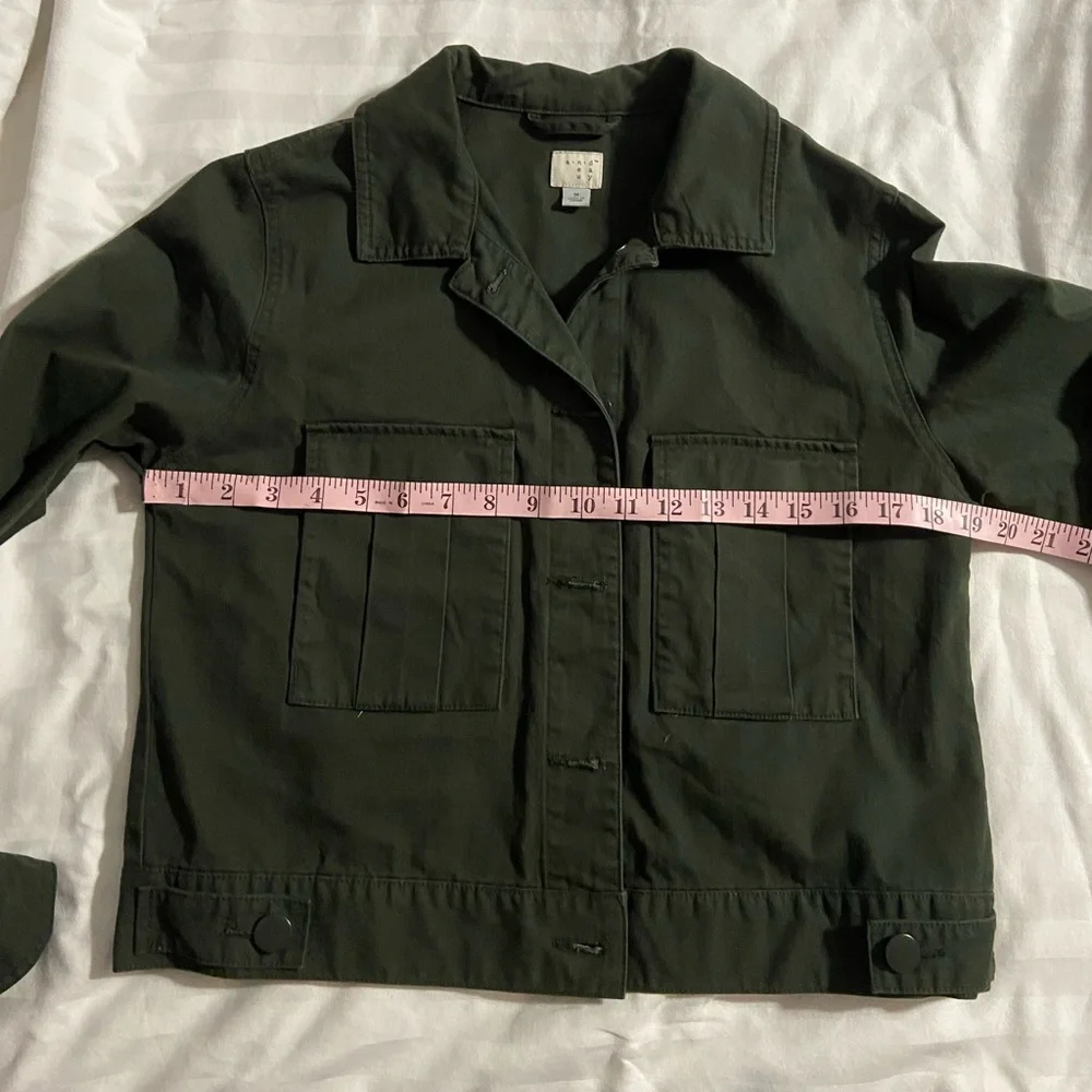 A new day forest green jacket - Picture 4 of 9